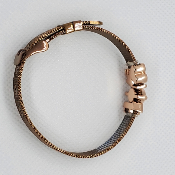 5⭐ rated💗 Coffee/Rose Gold Family Themed Bracelet - Picture 5 of 7